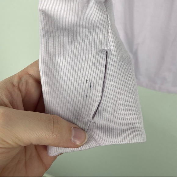 Athleta Light Pink Purple Essence Hooded Tunic Long Sleeve Pullover Size XS - Picture 2 of 7